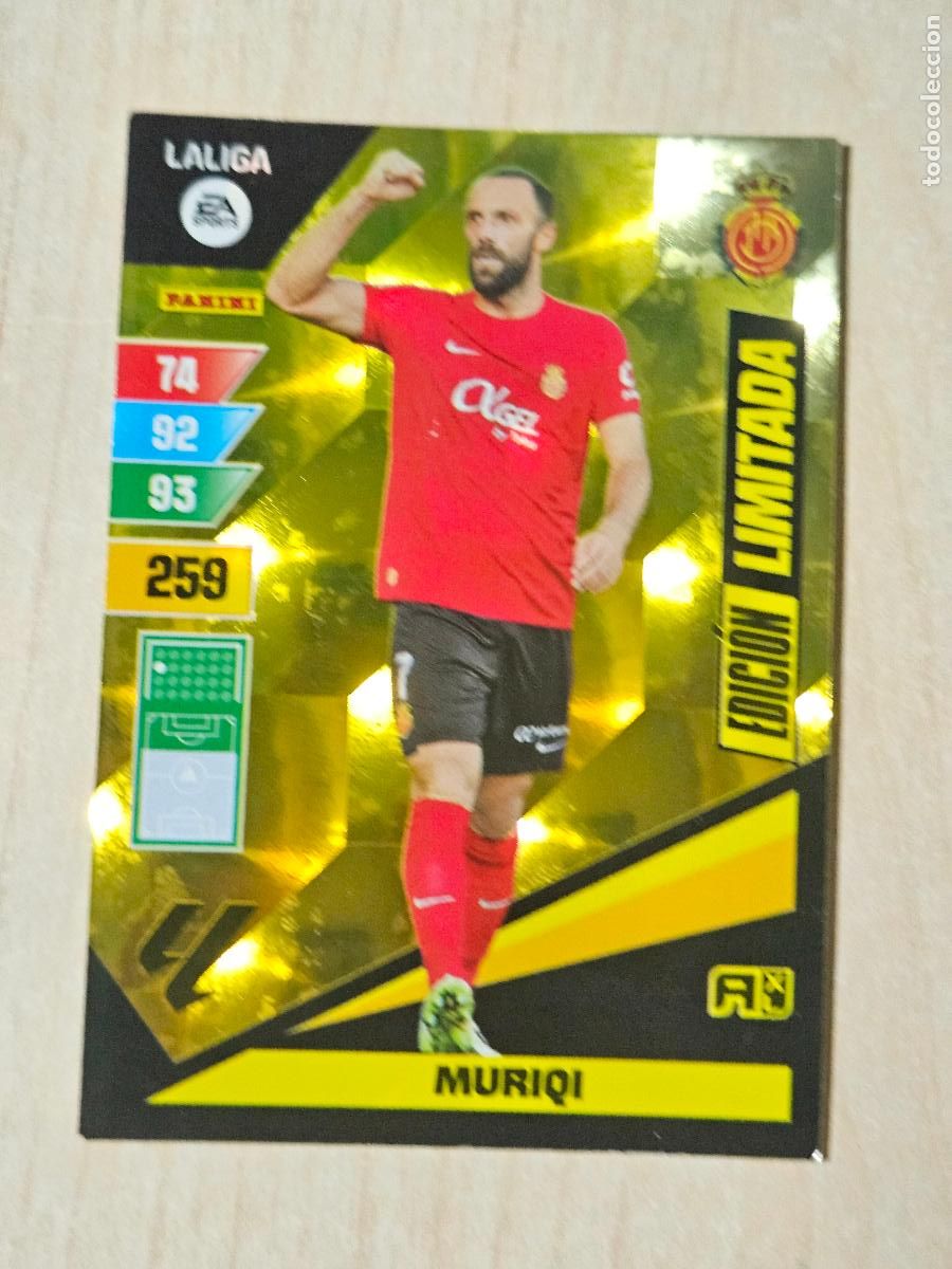 Cartes &agrave; collectionner de Football: FICHA MURIQI - ADRENALYN 23 24 - PANINI 2023 - 24 - CROMO - EDICION LIMITADA