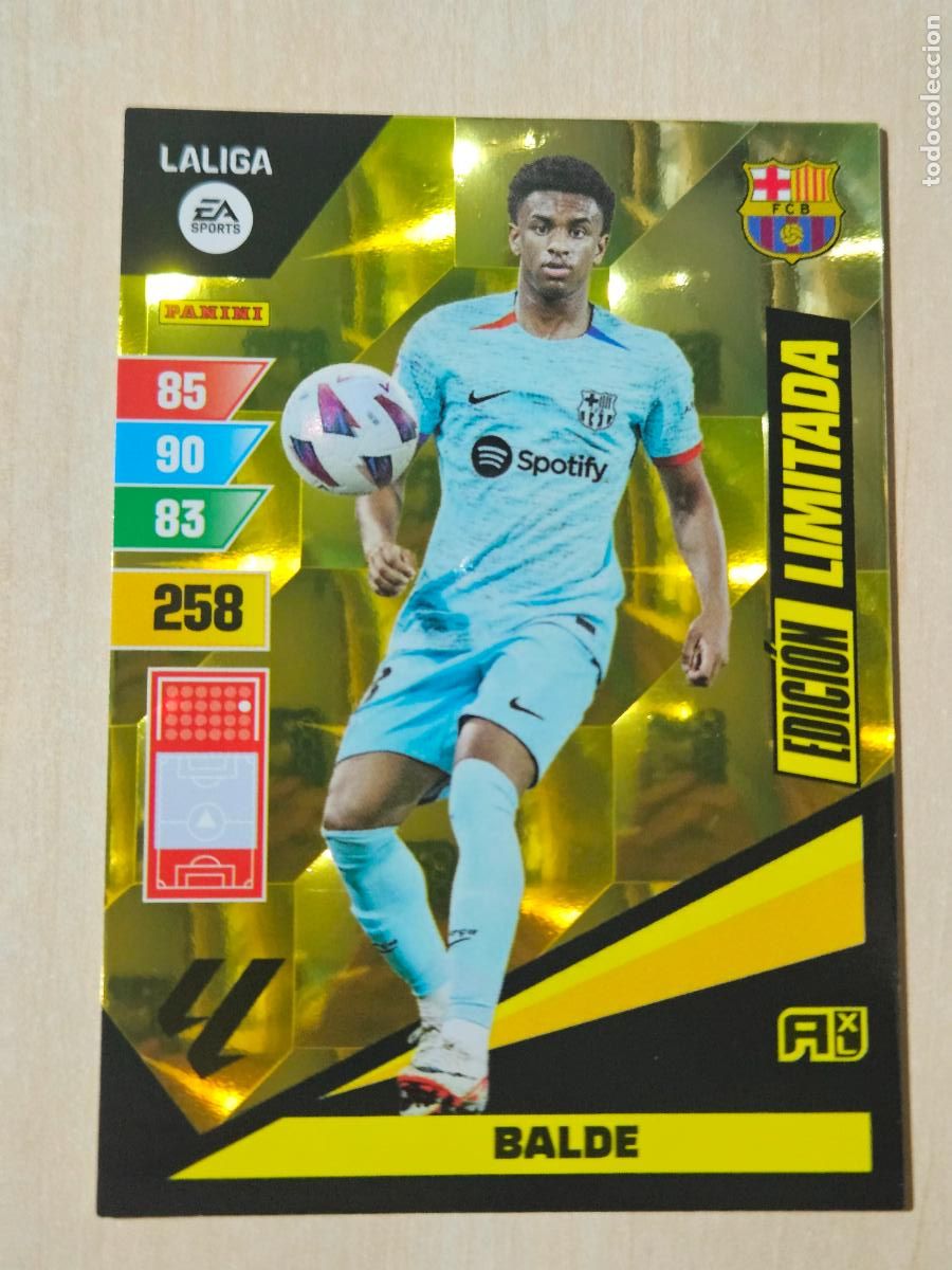 Football Stickers: FICHA BALDE - ADRENALYN 23 24 - PANINI 2023 - 24 - CROMO - EDICION LIMITADA