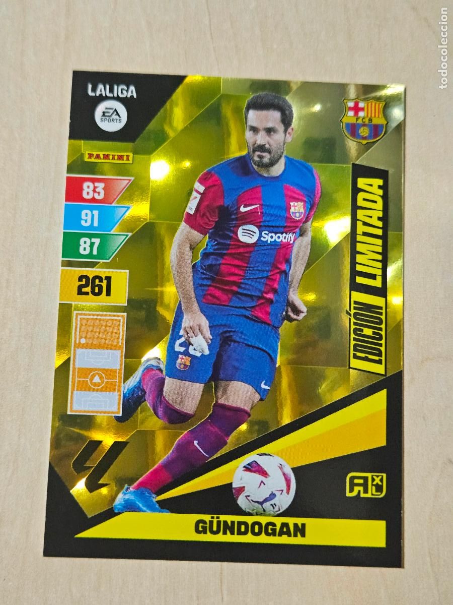 Cartes &agrave; collectionner de Football: FICHA GUNDOGAN - ADRENALYN 23 24 - PANINI 2023 - 24 - CROMO - EDICION LIMITADA