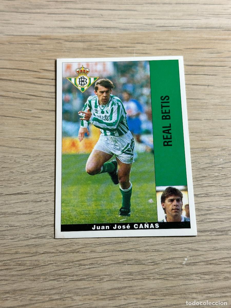 Fu&szlig;ball-Sticker: CA&Ntilde;AS BETIS PANINI LIGA 95 96 CROMO SIN PEGAR NUNCA PEGADO