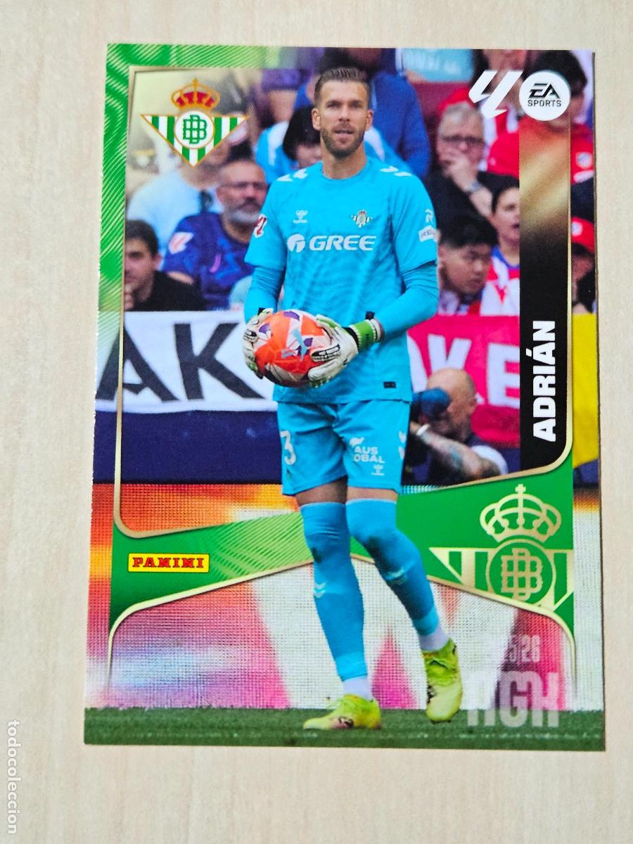 Cartes &agrave; collectionner de Football: CROMO N&ordm; 93 ADRIAN - MEGACRACKS 2025 26 - REAL BETIS
