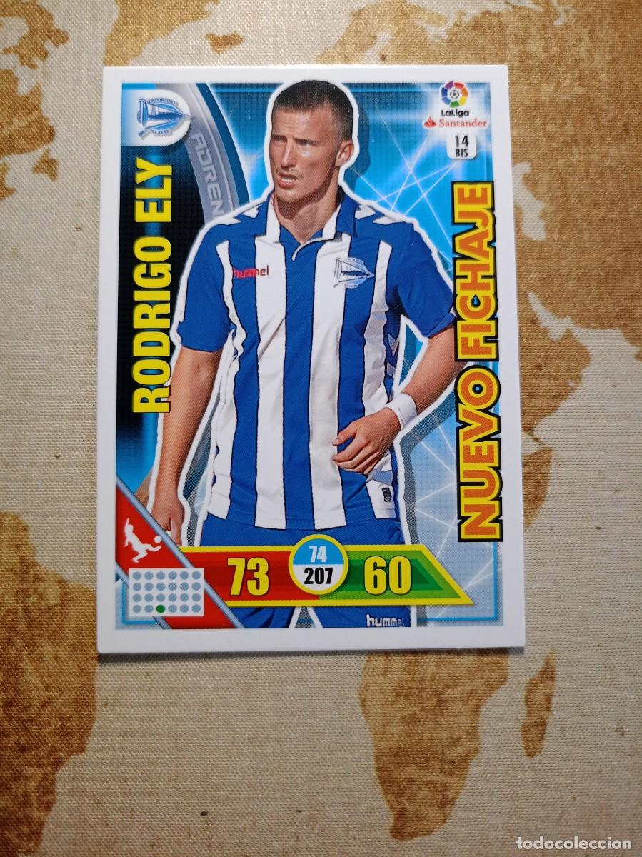 Cromos de Futebol: Alav&eacute;s 14 BIS RODRIGO ELY Adrenalyn 2016-17
