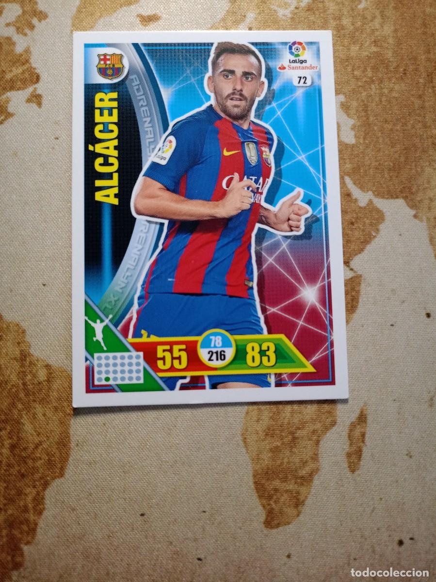 Fu&szlig;ball-Sticker: Barcelona 72 ALC&Aacute;CER Adrenalyn 2016-17