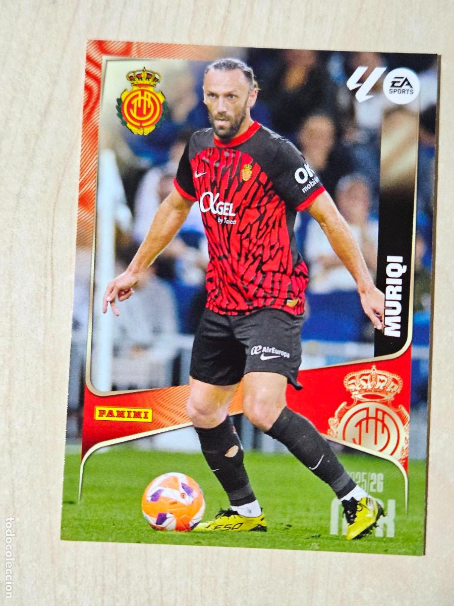 Fu&szlig;ball-Sticker: CROMO N&ordm; 250 MURIQI - MEGACRACKS 2025 26 - MALLORCA