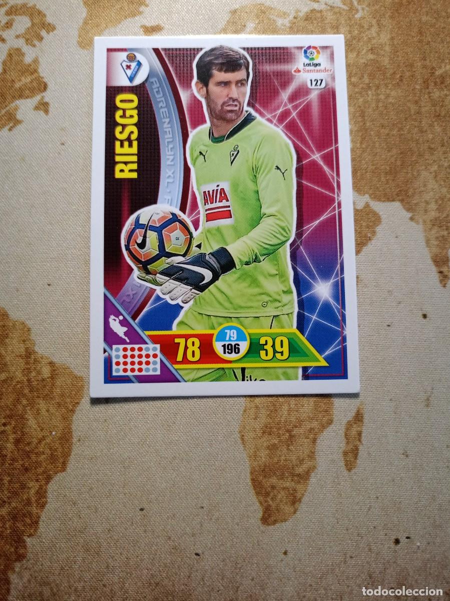 Cromos de f&uacute;tbol: Eibar 127 RIESGO Adrenalyn 2016-17 - Foto 1