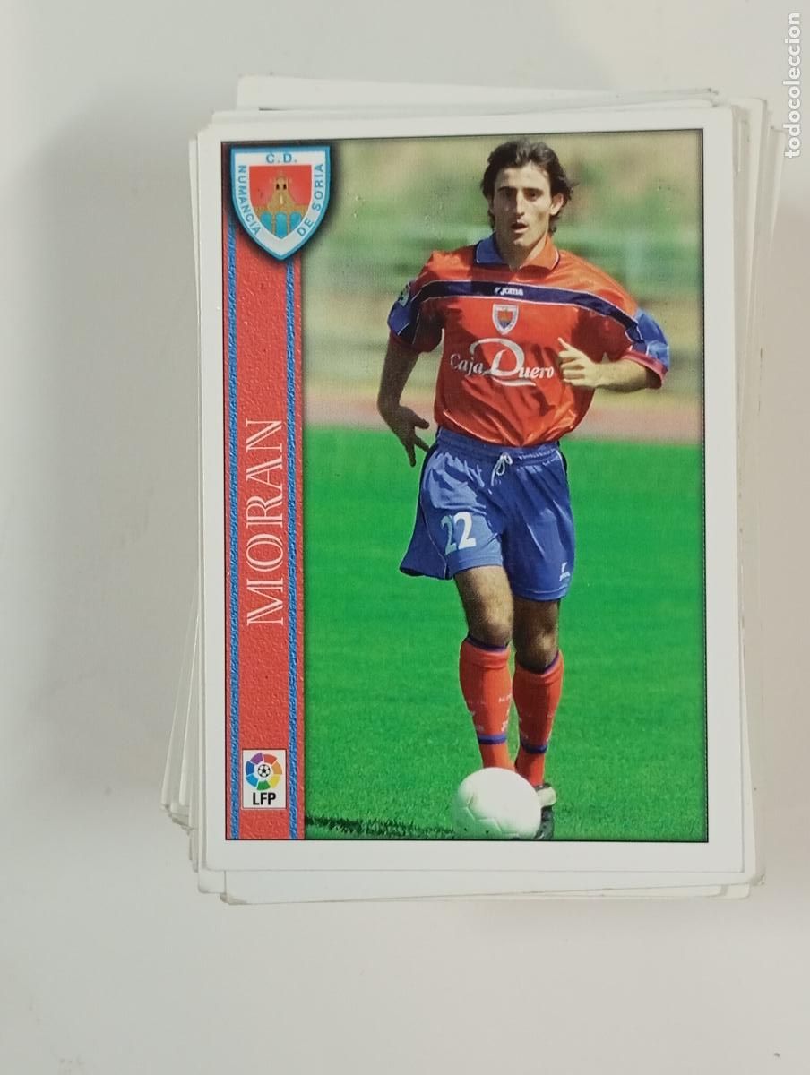 Figurine di Calcio: MUNDI CROMO MC TARJETA LIGA 1999-2000. MOR&Aacute;N. NUMANCIA. N&ordm; 329. TDKP28G