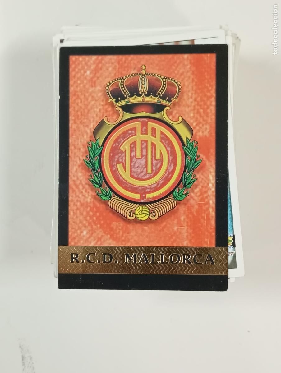 Cromos de Futebol: MUNDI CROMO MC TARJETA LIGA 98-99. ESCUDO MALLORCA. N&ordm; 37. TDKP28G