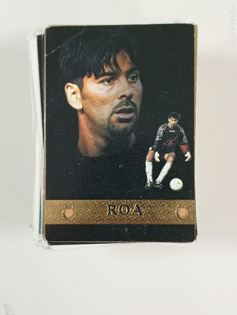 Figurine di Calcio: MUNDI CROMO MC TARJETA LIGA 98-99. ROA. MALLORCA. N&ordm; 406. TDKP28G