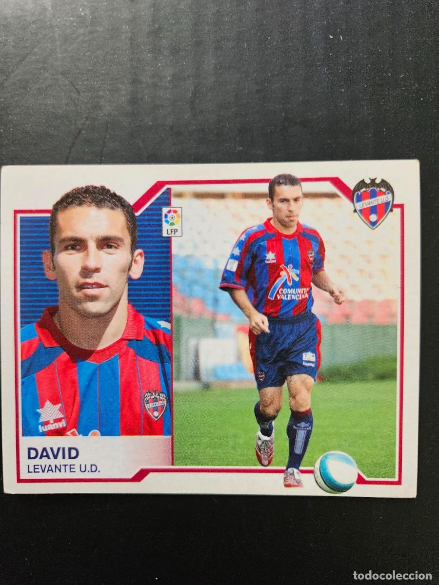 Fu&szlig;ball-Sticker: DAVID LEVANTE LIGA ESTE 07 08 2007 2008 SIN PEGAR NUNCA PEGADO