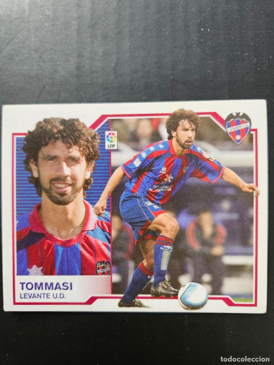 Figurine di Calcio: TOMMASI LEVANTE LIGA ESTE 07 08 2007 2008 SIN PEGAR NUNCA PEGADO