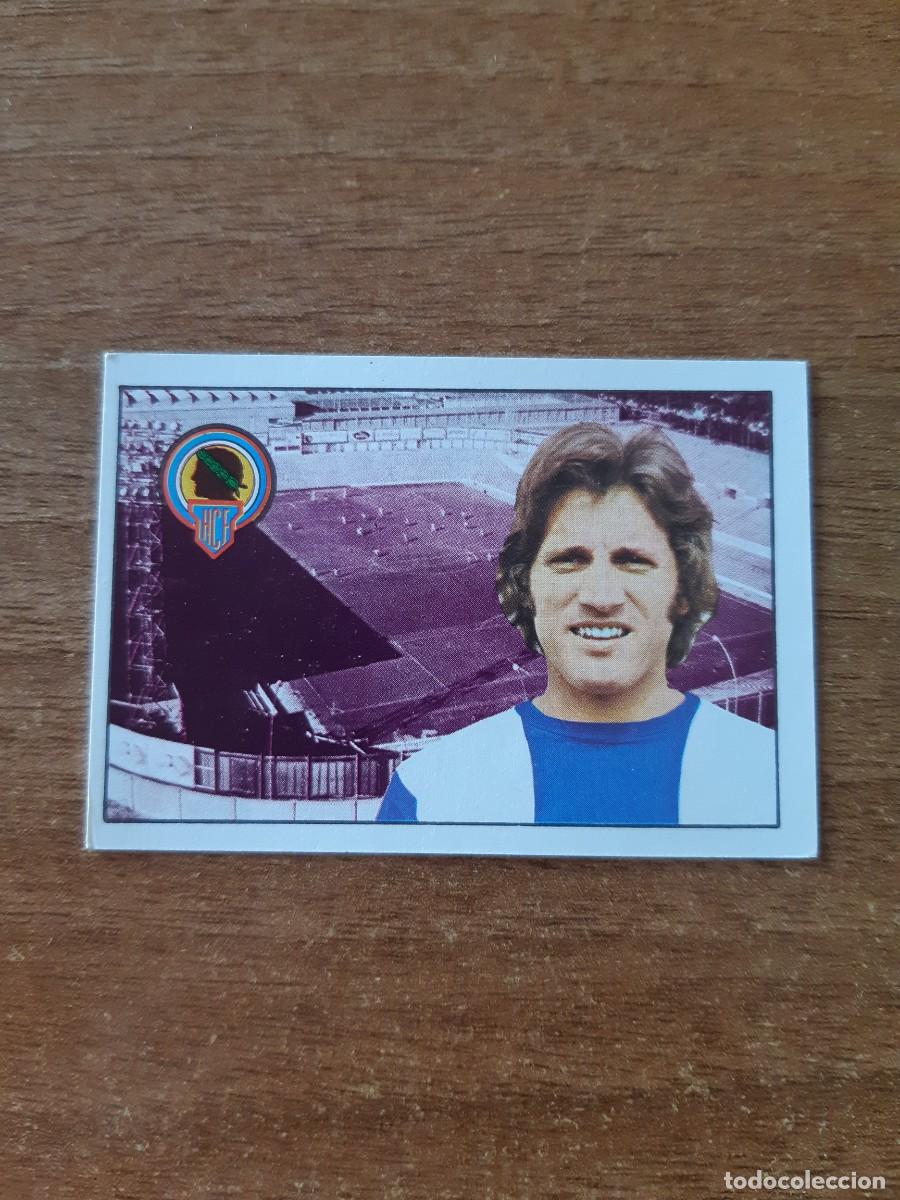Fu&szlig;ball-Sticker: Varela (H&eacute;rcules) Liga 74-75 Ed. FHER 1974 1975. Nunca pegado, sin pegar