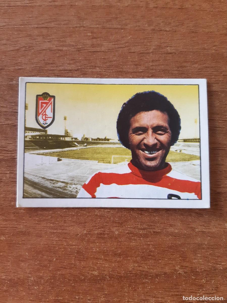 Fu&szlig;ball-Sticker: Montero Castillo (Granada) Liga 74-75 Ed. FHER 1974 1975. Nunca pegado, sin pegar