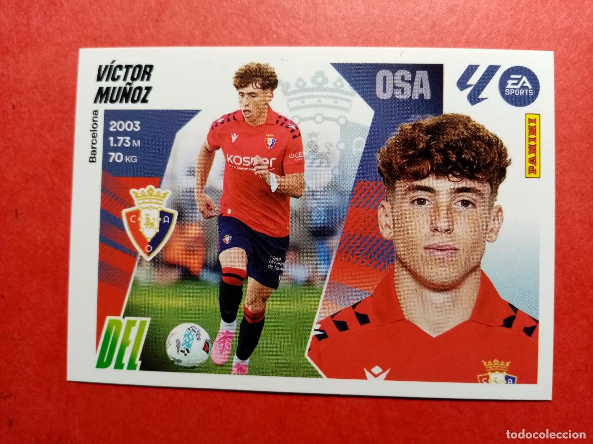 Cromos de F&uacute;tbol: N&ordm; 17 VICTOR MU&Ntilde;OZ, CA OSASUNA, LIGA ESTE 2025 2026 25 26 PANINI