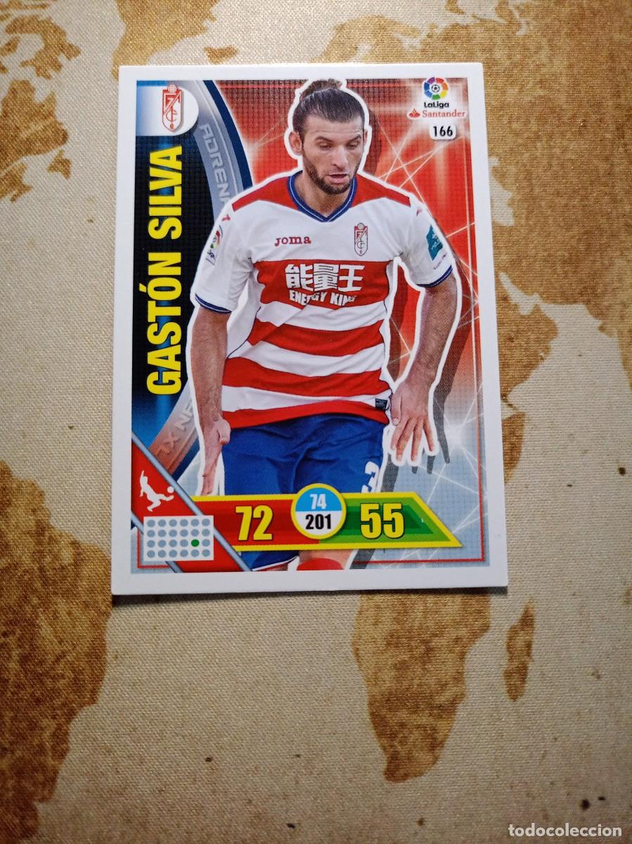 Fu&szlig;ball-Sticker: Granada 166 GAST&Oacute;N SILVA Adrenalyn 2016-17