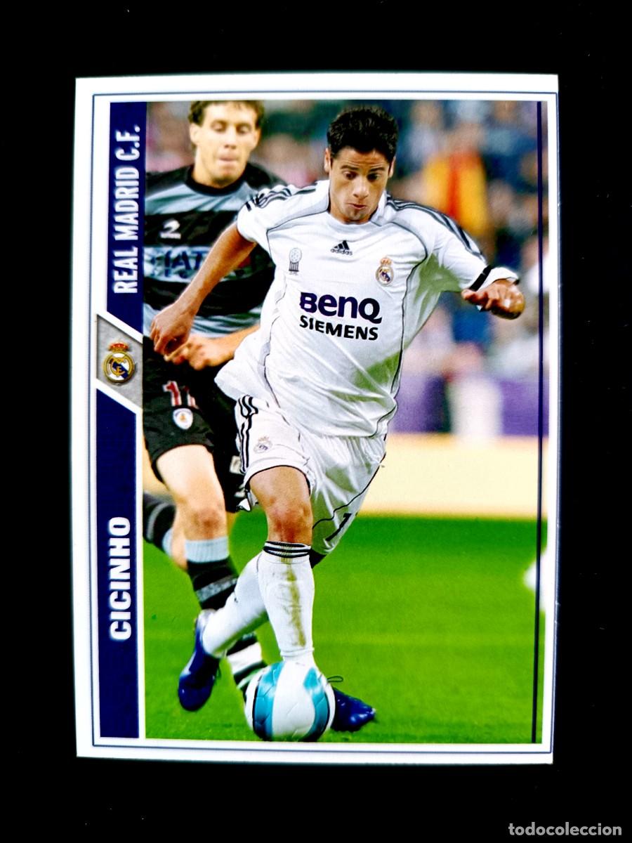 Figurine di Calcio: 10 CICINHO - REAL MADRID C.F. - BAJA DE MUNDICROMO 2008