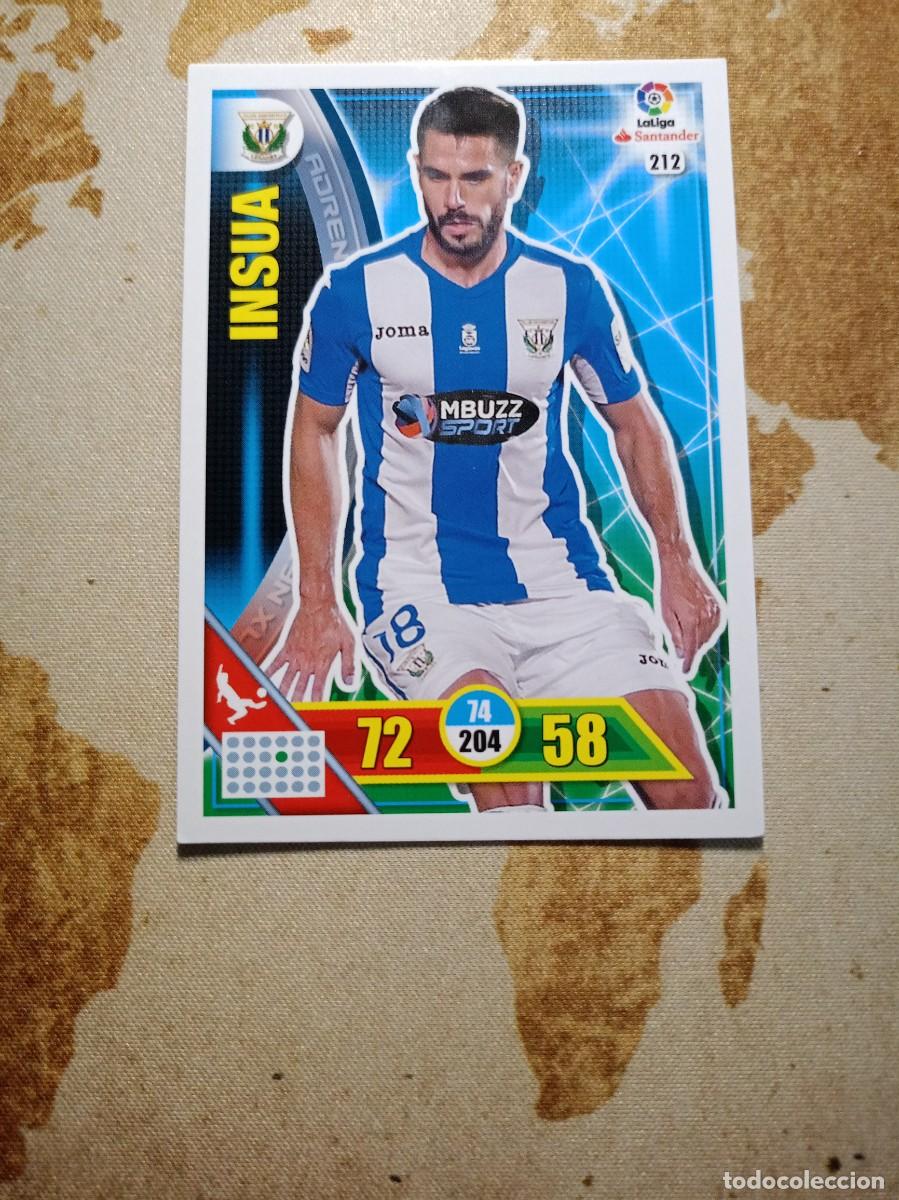 Cromos de Futebol: Legan&eacute;s 212 INSUA Adrenalyn 2016-17