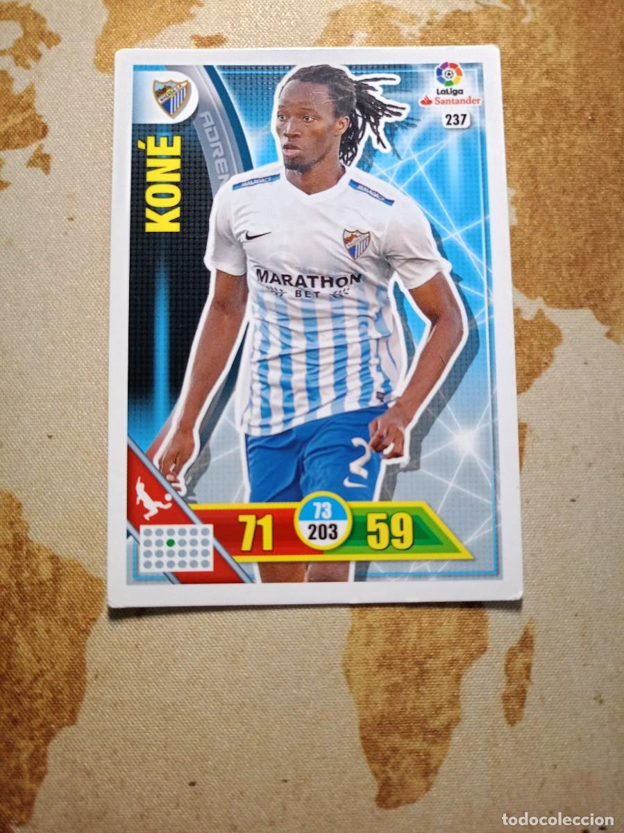 Cromos de Futebol: M&aacute;laga 237 KON&Eacute; Adrenalyn 2016-17