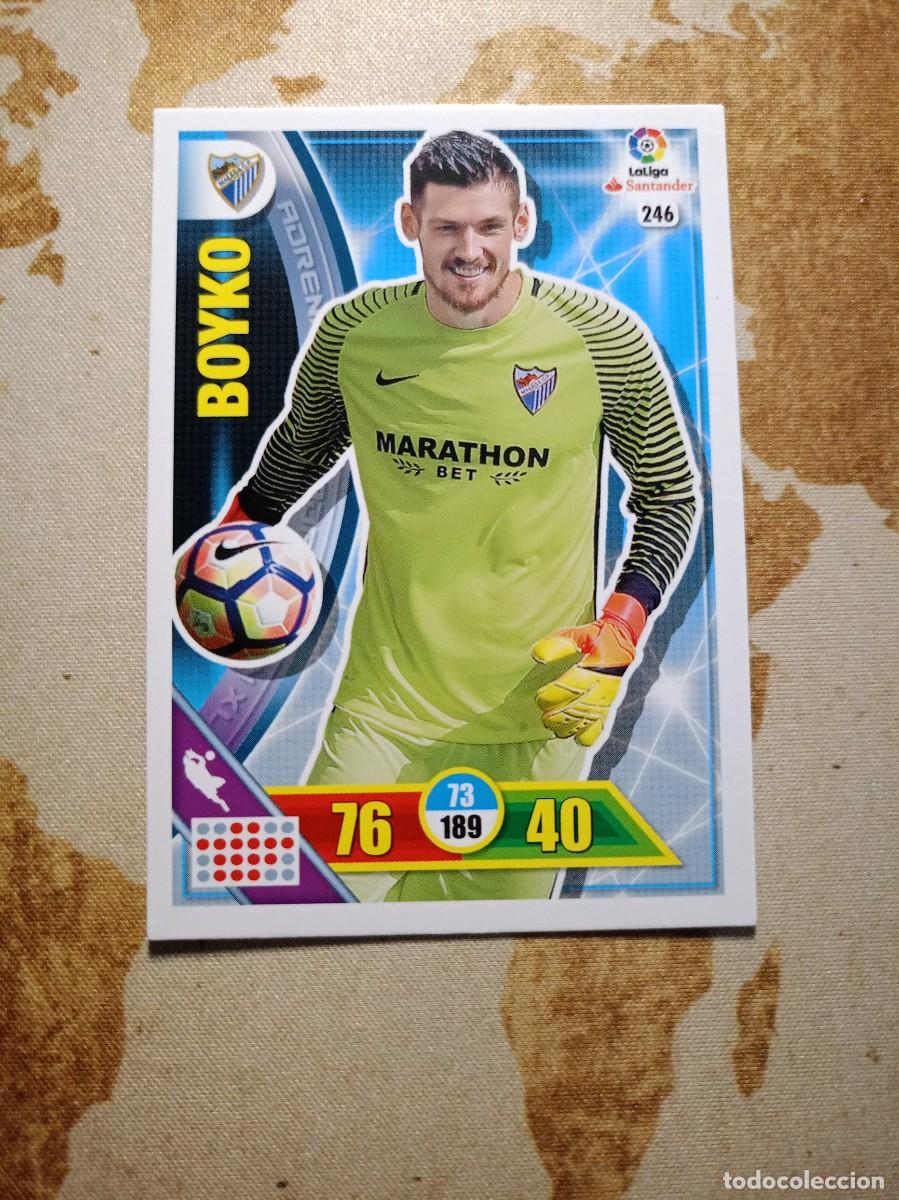 Cromos de Futebol: M&aacute;laga 246 BOYKO Adrenalyn 2016-17