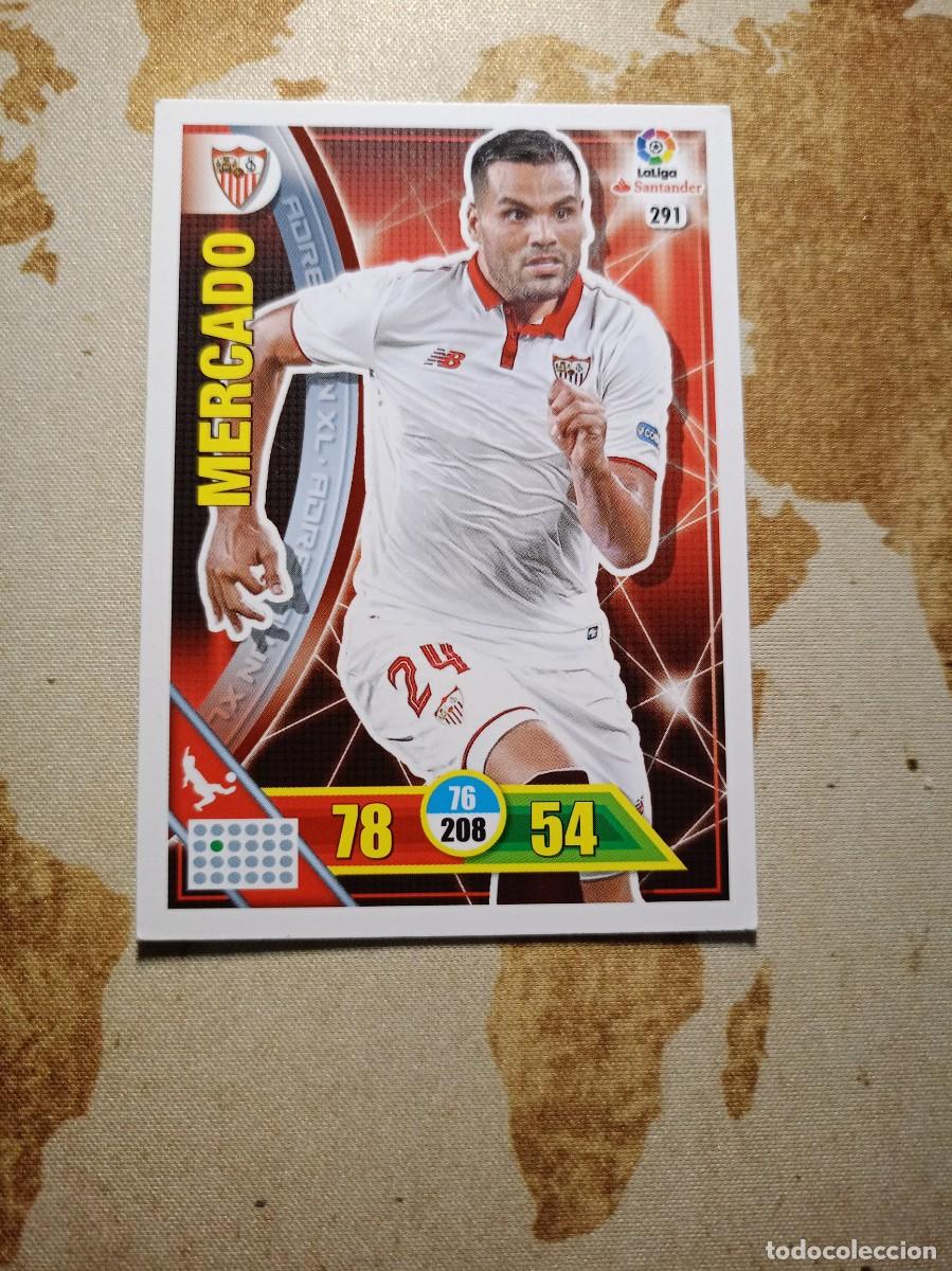 Cartes &agrave; collectionner de Football: Sevilla 291 MERCADO Adrenalyn 2016-17