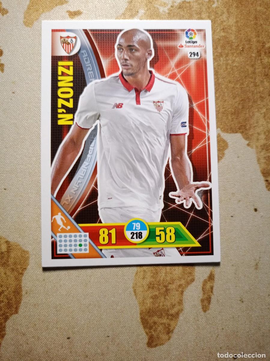 Figurine di Calcio: Sevilla 294 N'ZONZI Adrenalyn 2016-17