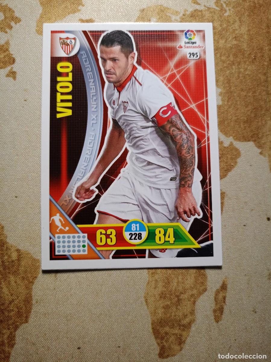 Cromos de Futebol: Sevilla 295 VITOLO Adrenalyn 2016-17