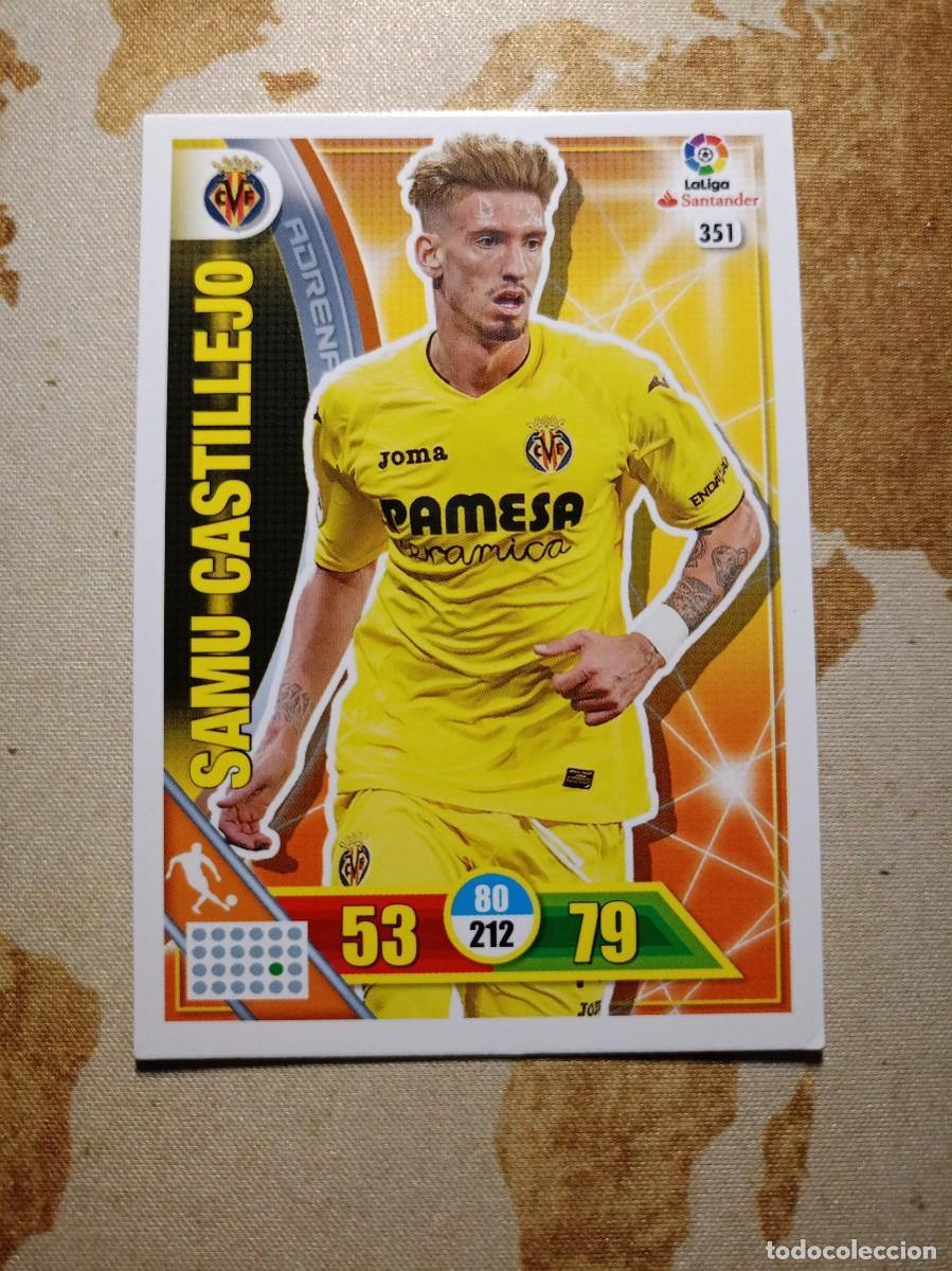 Figurine di Calcio: Villarreal 351 SAMU CASTILLEJO Adrenalyn 2016-17