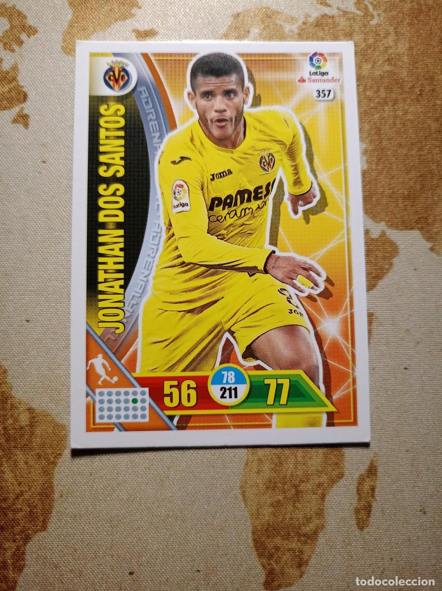 Cromos de Futebol: Villarreal 357 JONATHAN DOS SANTOS Adrenalyn 2016-17