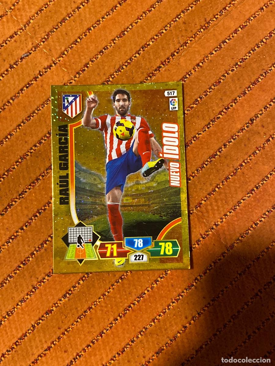 Fu&szlig;ball-Sticker: Raul garcia nuevo idolo adrenalyn 2013-14