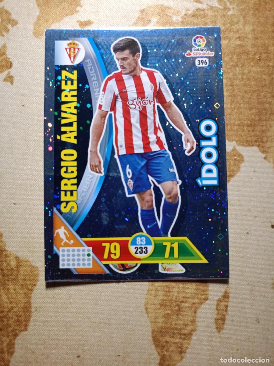 Cromos de Futebol: &Iacute;dolo 396 SERGIO &Aacute;LVAREZ Adrenalyn 2016-17