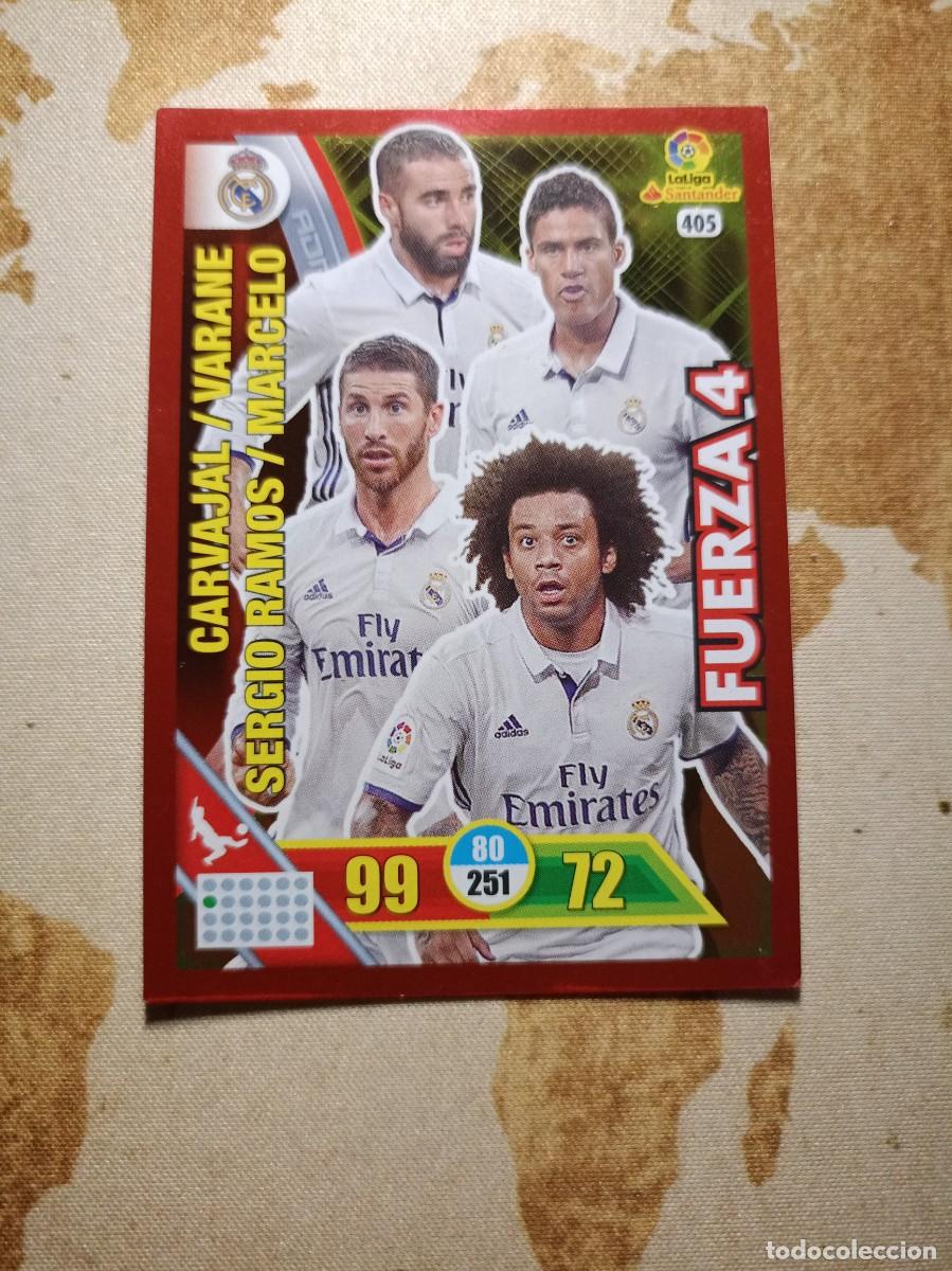 Fu&szlig;ball-Sticker: Fuerza 4 405 Adrenalyn 2016-17