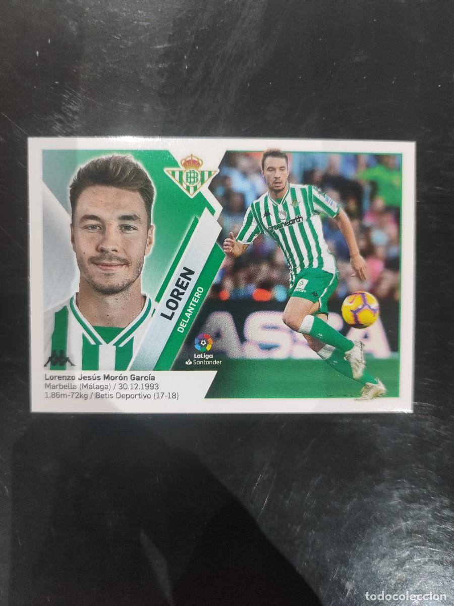 Fu&szlig;ball-Sticker: CROMO N&Uacute;MERO 15 LOREN BETIS. LIGA ESTE 19/20.