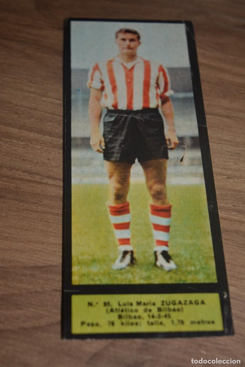 Fu&szlig;ball-Sticker: EL ALCAZAR 1967-68.N&ordm; 95 ZUGAZAGA (ATH BILBAO)