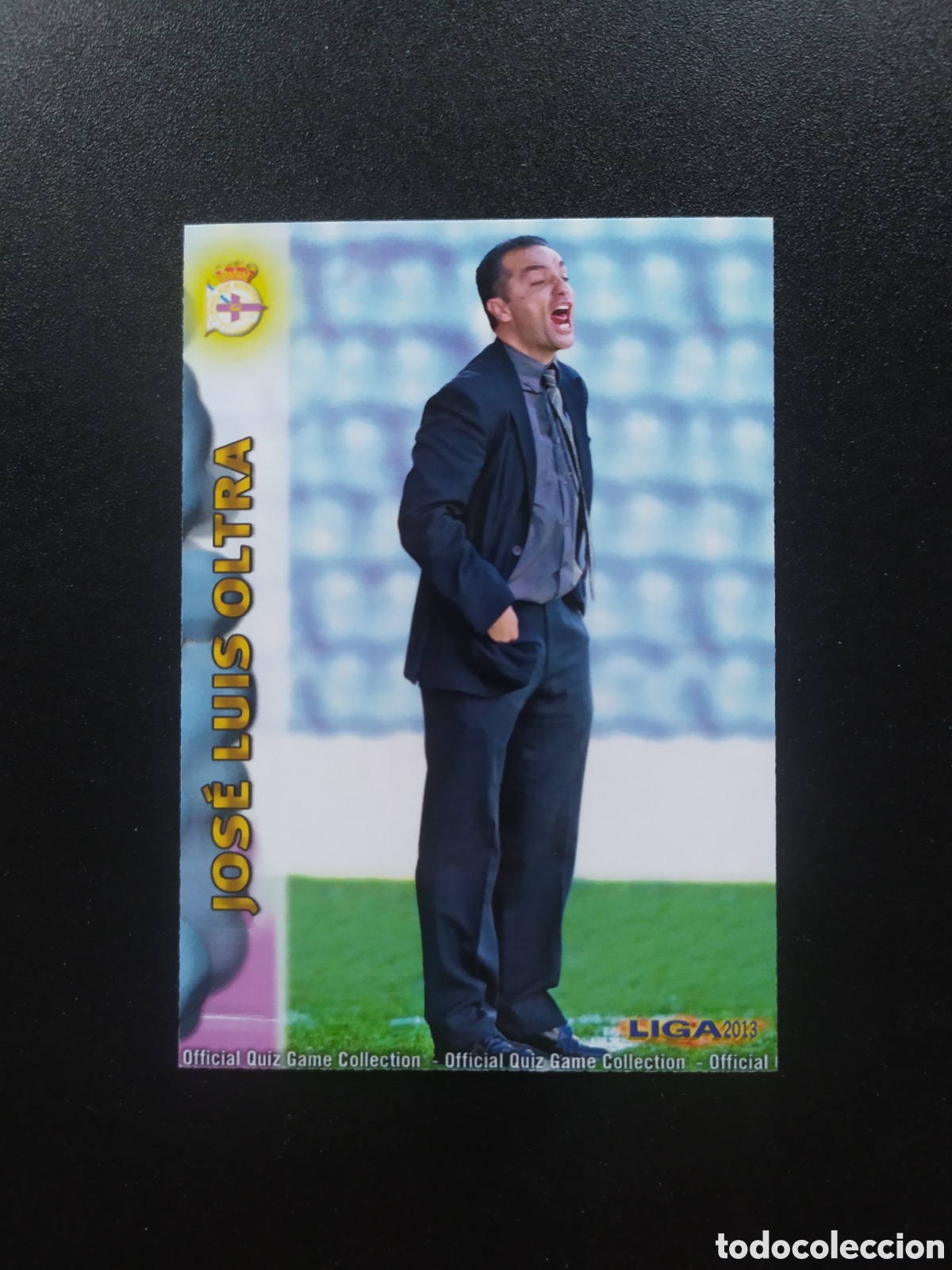 Cromos de F&uacute;tbol: Mundicromo fichas Liga 2012 2013 12 13 Jose Luis Oltra n&deg; 462 Deportivo Coru&ntilde;a