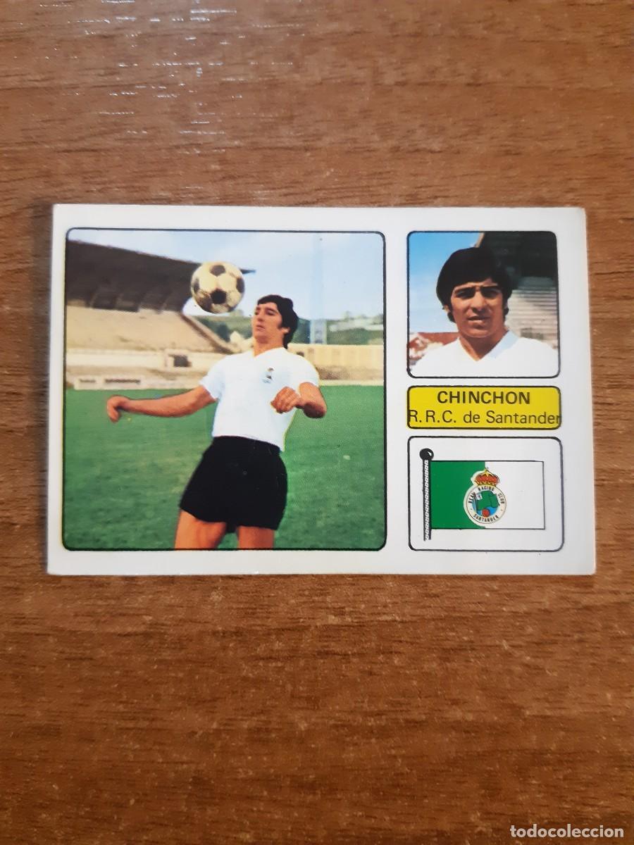 Fu&szlig;ball-Sticker: Chinch&oacute;n (Racing Santander) Liga 73-74 ed. FHER 1973 1974 Nunca pegado, sin pegar