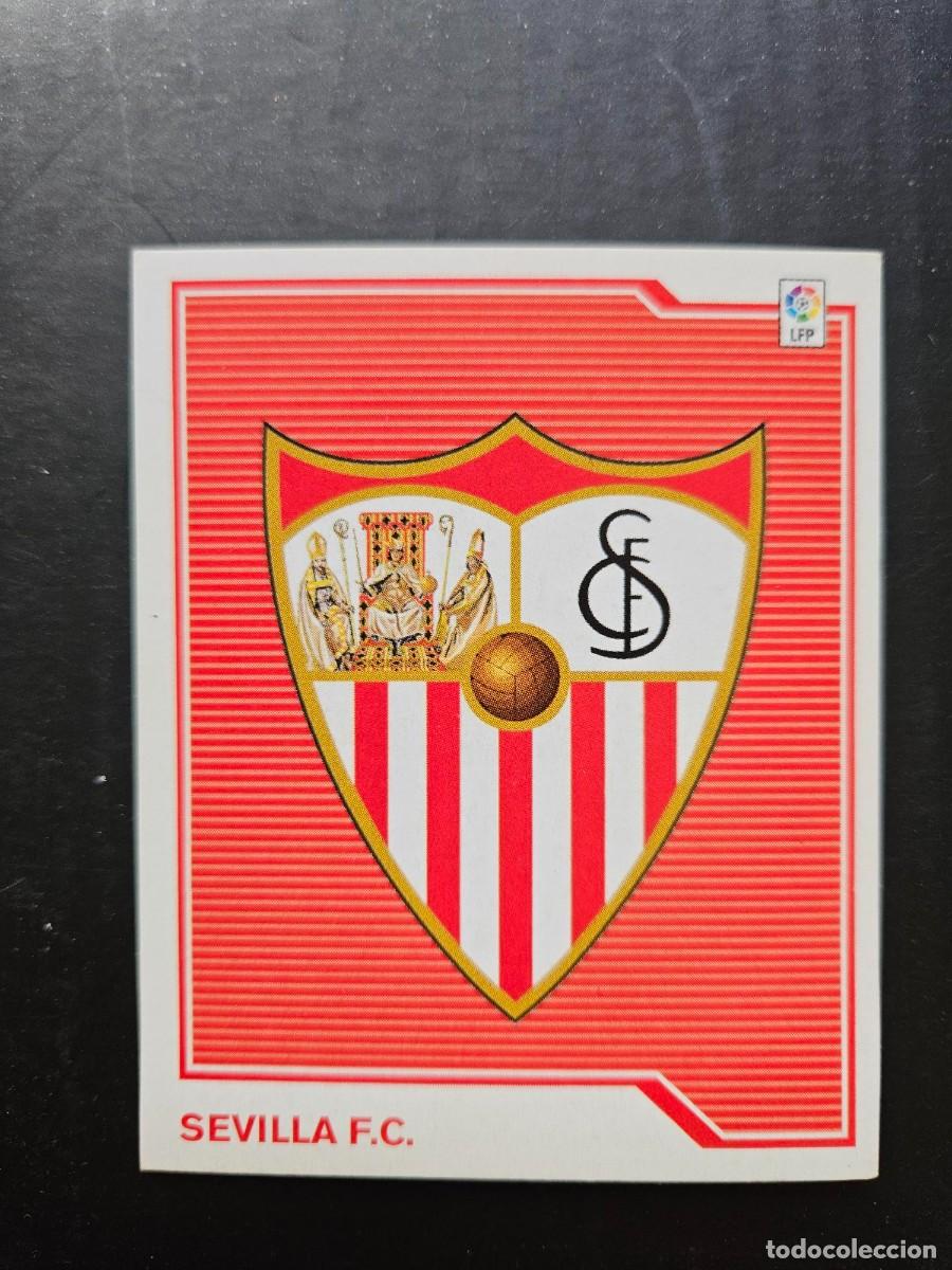 Figurine di Calcio: ESCUDO SEVILLA LIGA ESTE 07 08 2007 2008 SIN PEGAR NUNCA PEGADO