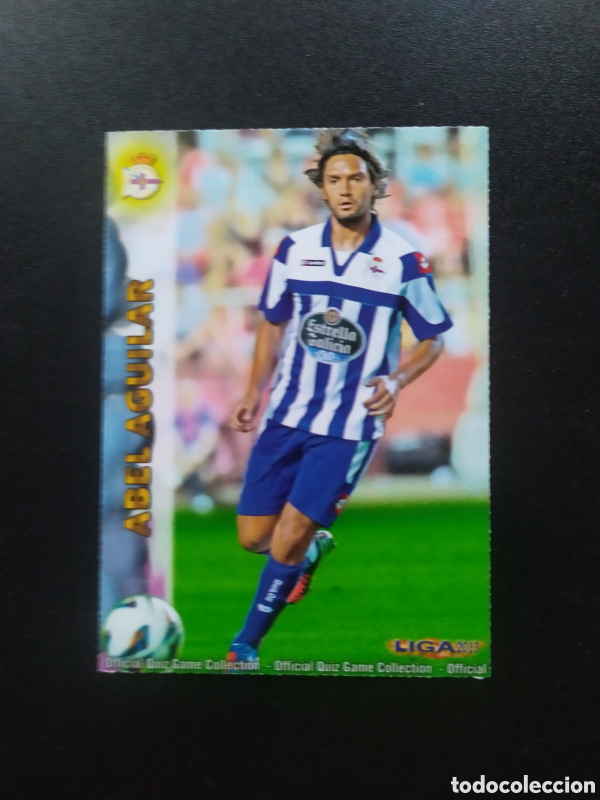 Cromos de F&uacute;tbol: Mundicromo fichas Liga 2012 2013 12 13 Abel Aguilar n&deg; 471 Deportivo Coru&ntilde;a