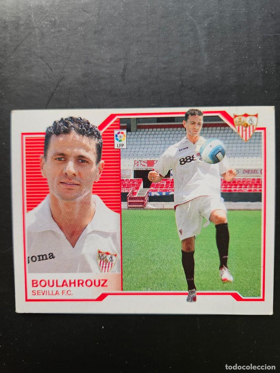 Fu&szlig;ball-Sticker: BOULAHROUZ SEVILLA LIGA ESTE 07 08 2007 2008 SIN PEGAR NUNCA PEGADO
