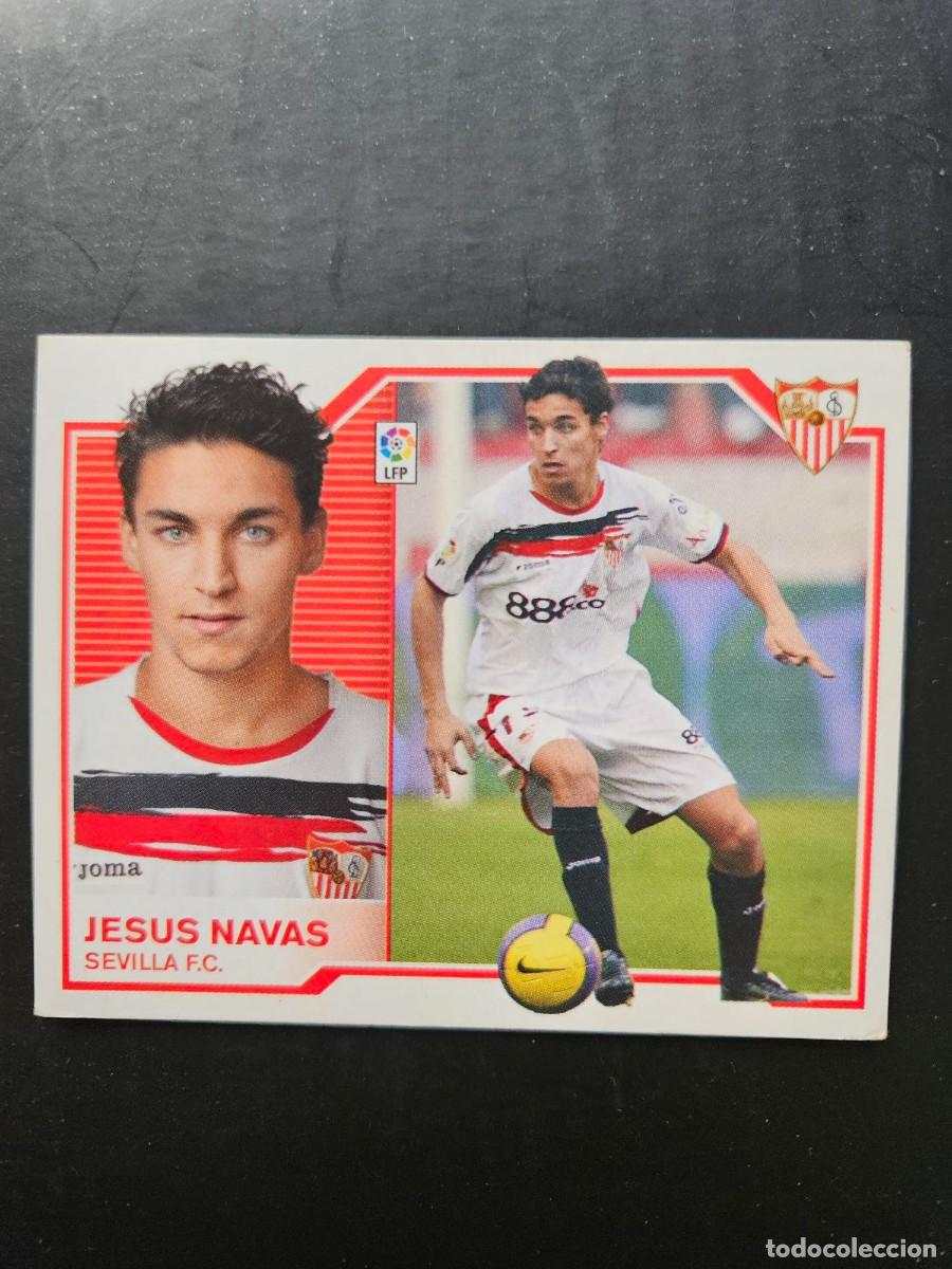 Fu&szlig;ball-Sticker: JESUS NAVAS SEVILLA LIGA ESTE 07 08 2007 2008 SIN PEGAR NUNCA PEGADO