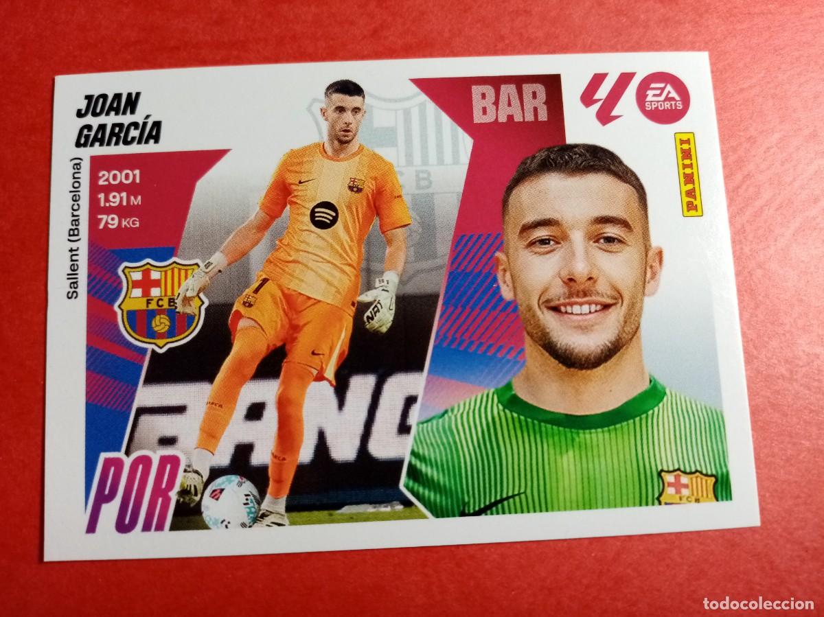 Cromos de F&uacute;tbol: N&ordm; 8 JOAN GARCIA, FC BARCELONA, ULTIMOS FICHAJES, LIGA ESTE 2025 2026 25 26 PANINI