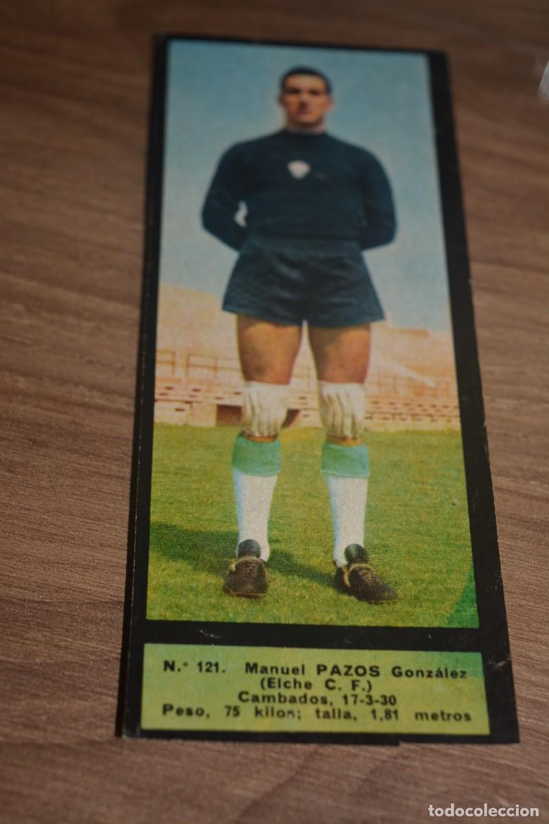 Fu&szlig;ball-Sticker: EL ALCAZAR 1967-68.N&ordm; 121 PAZOS (ELCHE)