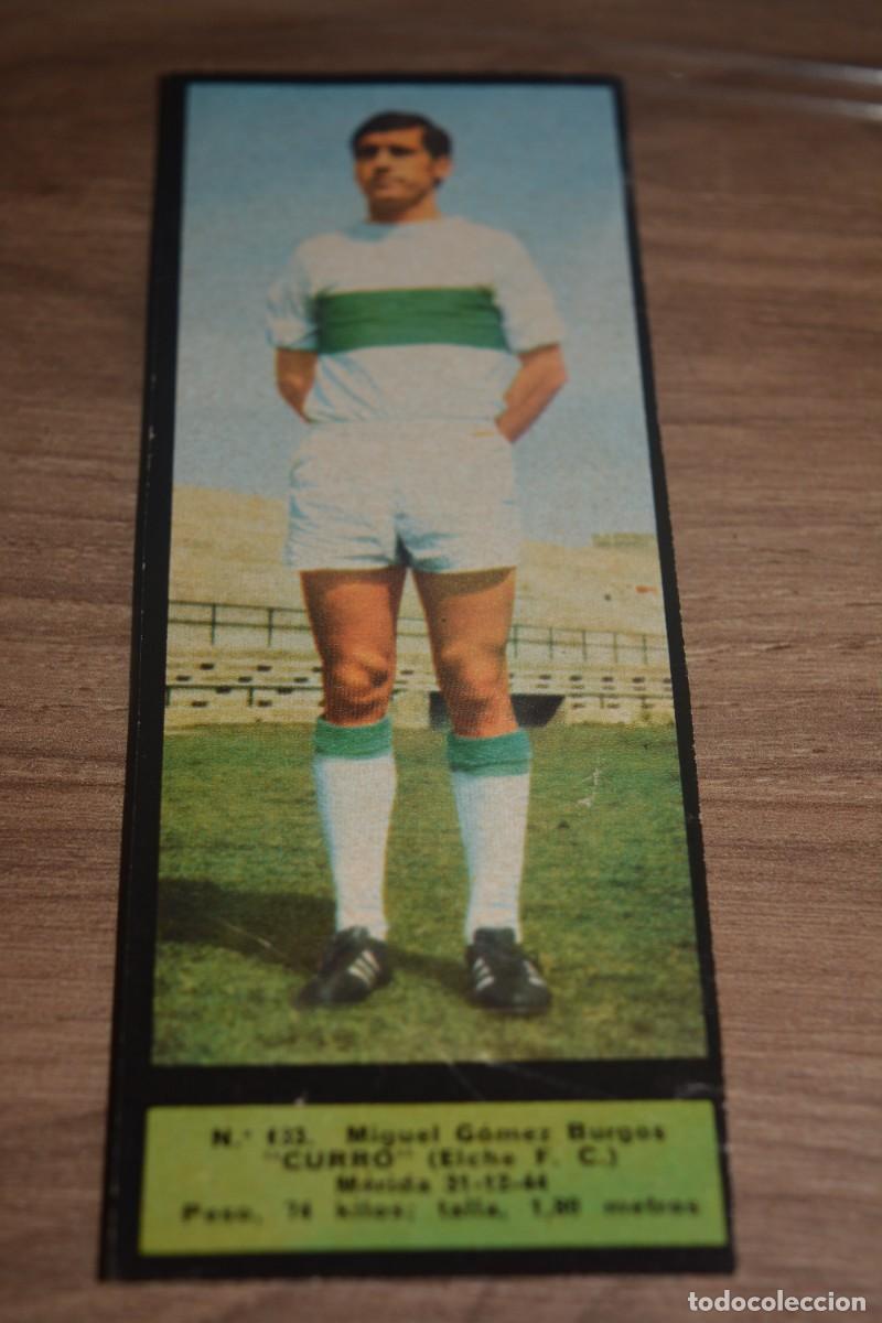 Cromos de f&uacute;tbol: EL ALCAZAR 1967-68.N&ordm; 133 CURRO (ELCHE)