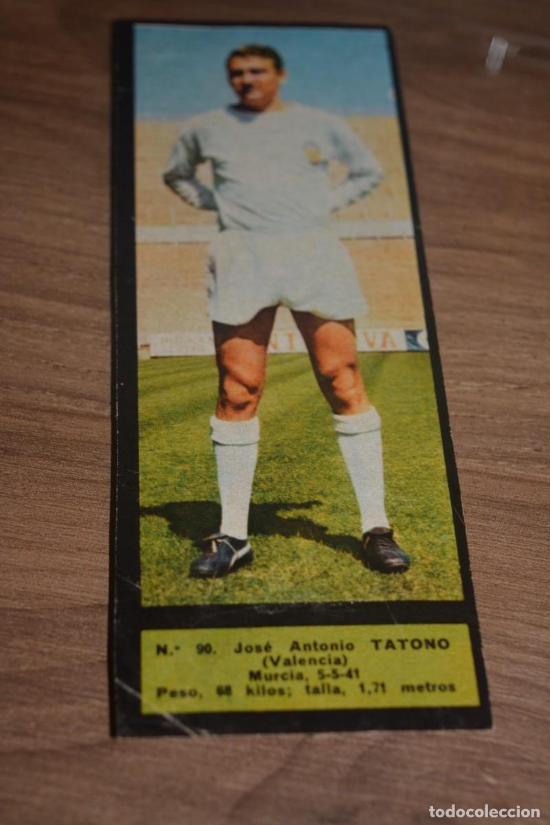 Fu&szlig;ball-Sticker: EL ALCAZAR 1967-68.N&ordm; 90 TATONO (VALENCIA)