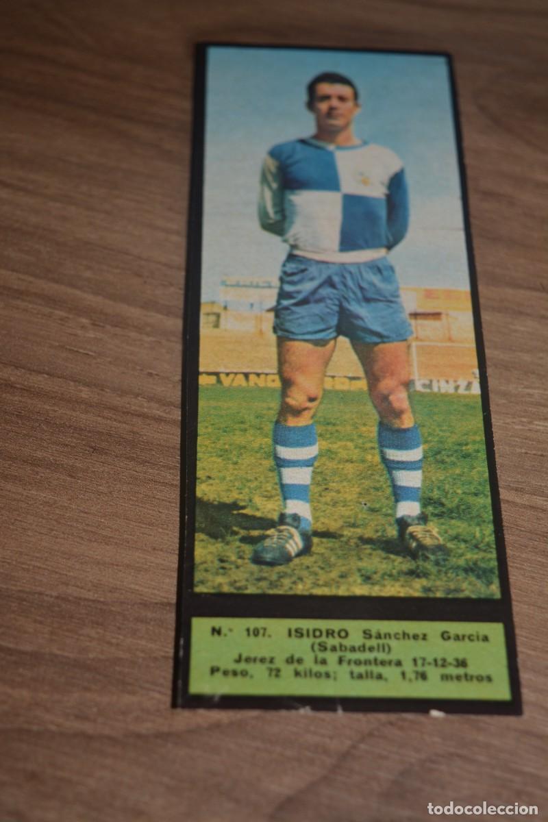 Figurine di Calcio: EL ALCAZAR 1967-68.N&ordm; 107 ISIDRO (SABADELL)