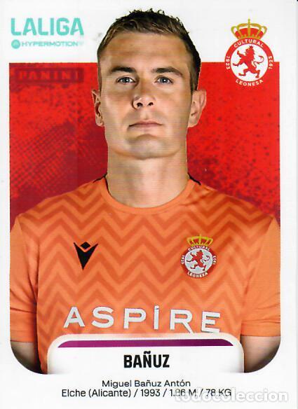 Cromos de f&uacute;tbol: PANINI HYPERMOTION 2025-26 (25 - 26) - N&ordm; 157 - BA&Ntilde;UZ - CULTURAL LEONESA