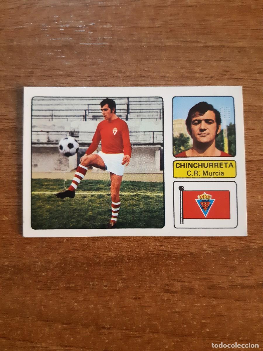 Figurine di Calcio: Chinchurreta (Murcia) Liga 73-74 ed. FHER 1973 1974 Nunca pegado, sin pegar
