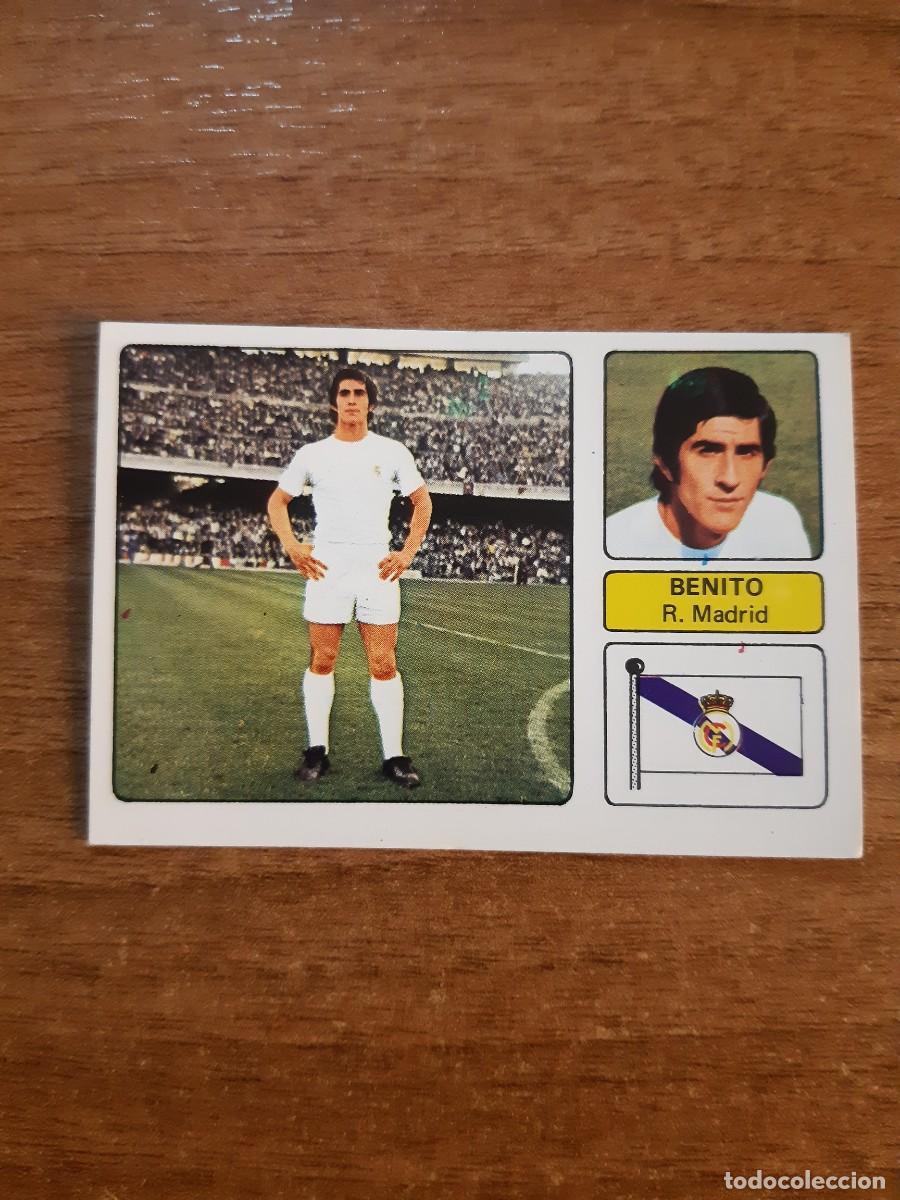 Figurine di Calcio: Benito (Real Madrid) Liga 73-74 ed. FHER 1973 1974 Nunca pegado, sin pegar