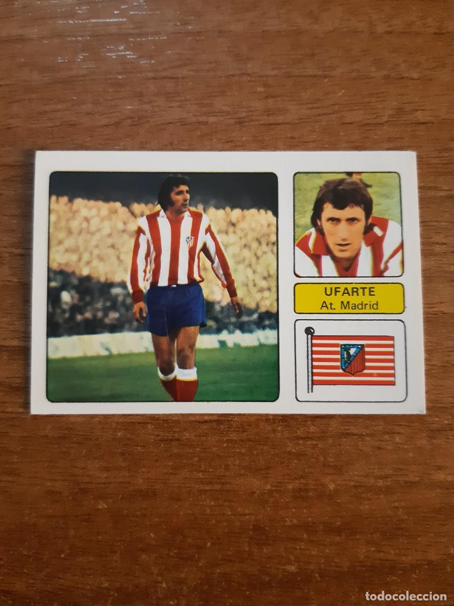 Fu&szlig;ball-Sticker: Ufarte (Atl&eacute;tico Madrid) Liga 73-74 ed. FHER 1973 1974 Nunca pegado, sin pegar