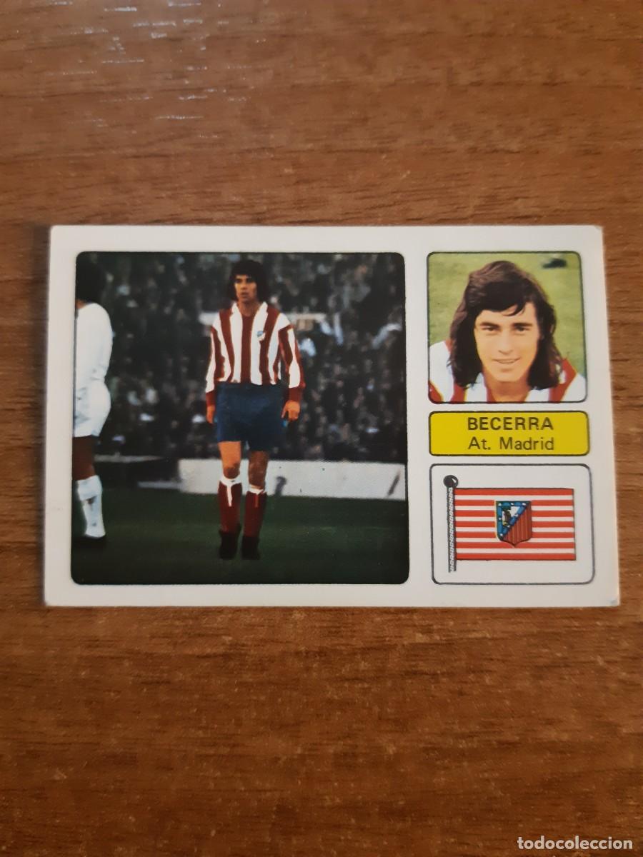 Fu&szlig;ball-Sticker: Becerra (Atl&eacute;tico Madrid) Liga 73-74 ed. FHER 1973 1974 Nunca pegado, sin pegar