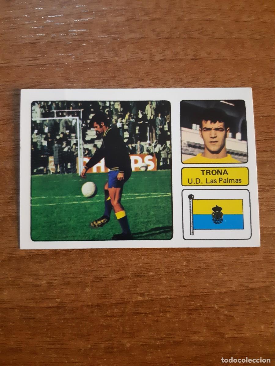 Figurine di Calcio: Trona (Las Palmas) Liga 73-74 ed. FHER 1973 1974 Nunca pegado, sin pegar