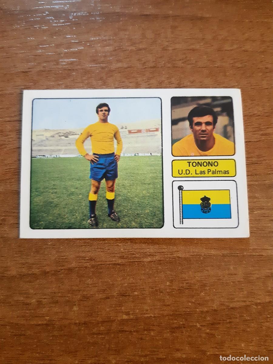Cromos de Futebol: Tonono (Las Palmas) Liga 73-74 ed. FHER 1973 1974 Nunca pegado, sin pegar